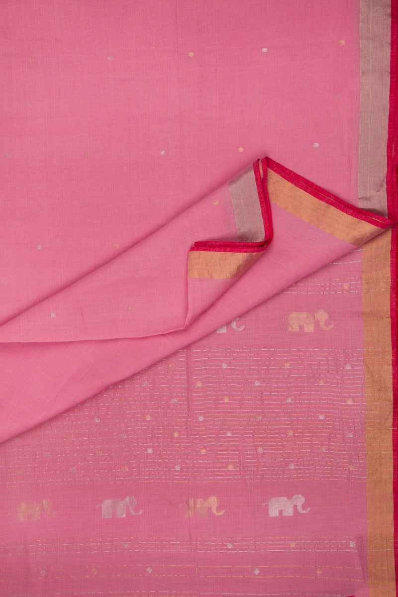 Haathi - Khadi Cotton Saree