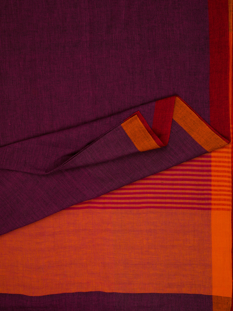 Alber - Handwoven Linen Cotton Saree