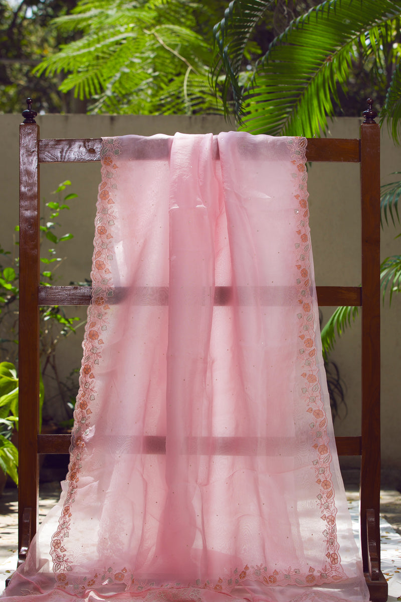Bloomfield - Silk Organza Saree