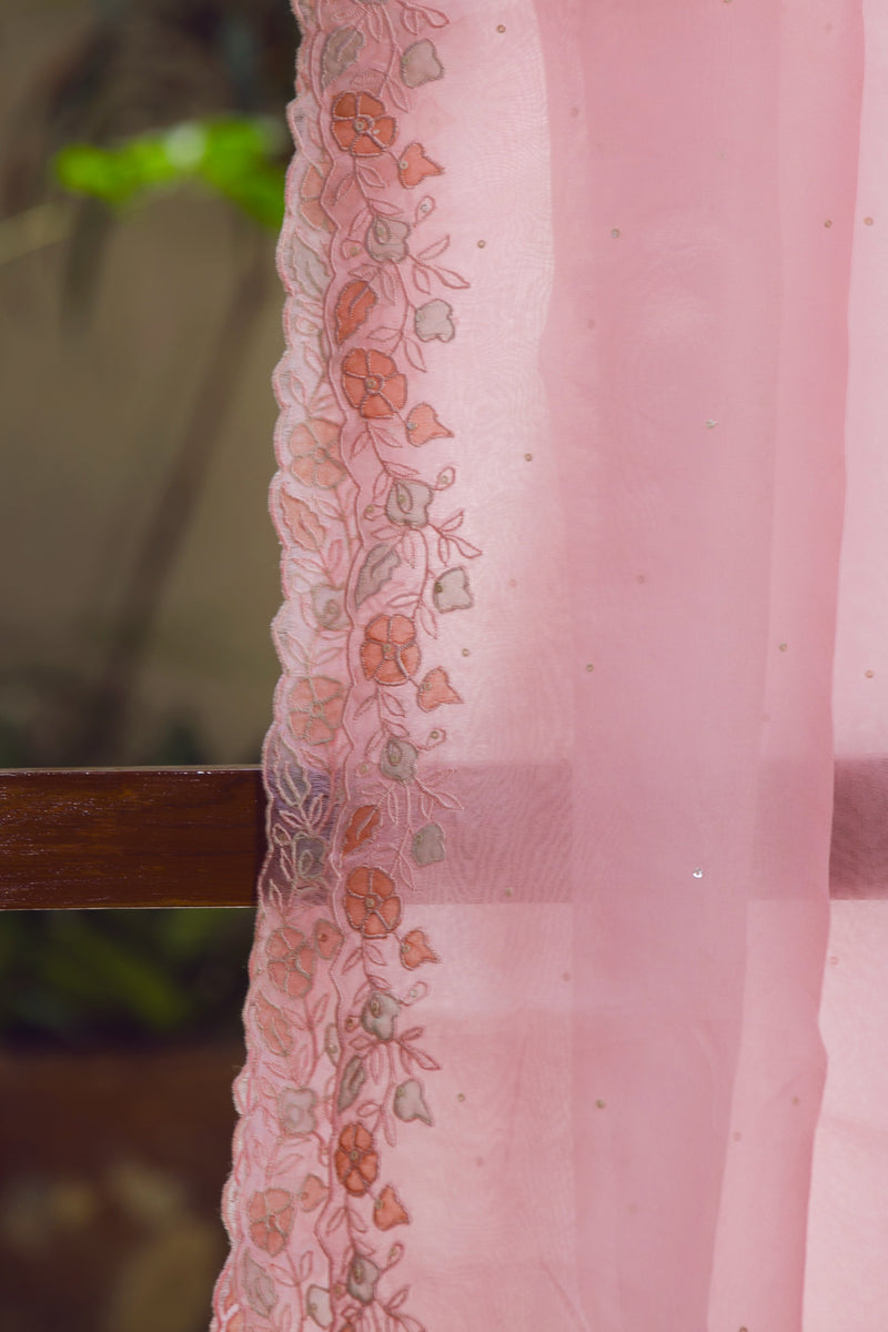 Bloomfield - Silk Organza Saree