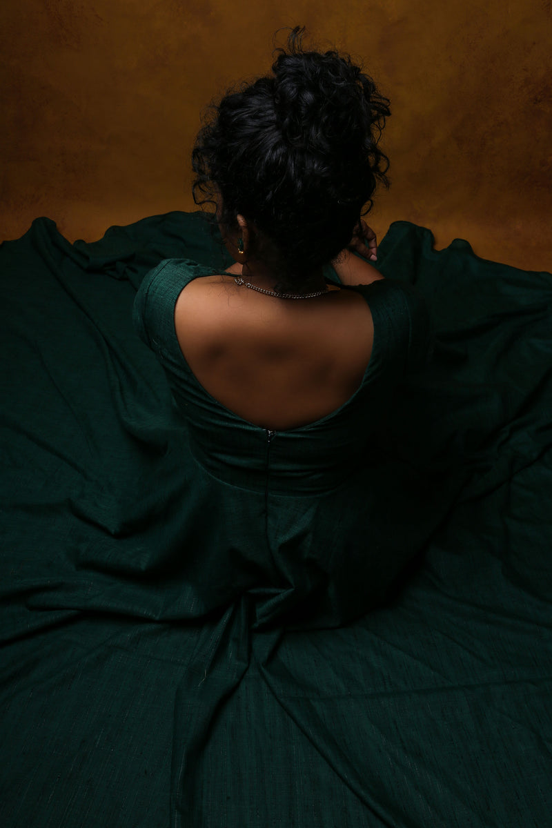 Green Long Dress / Evening gown