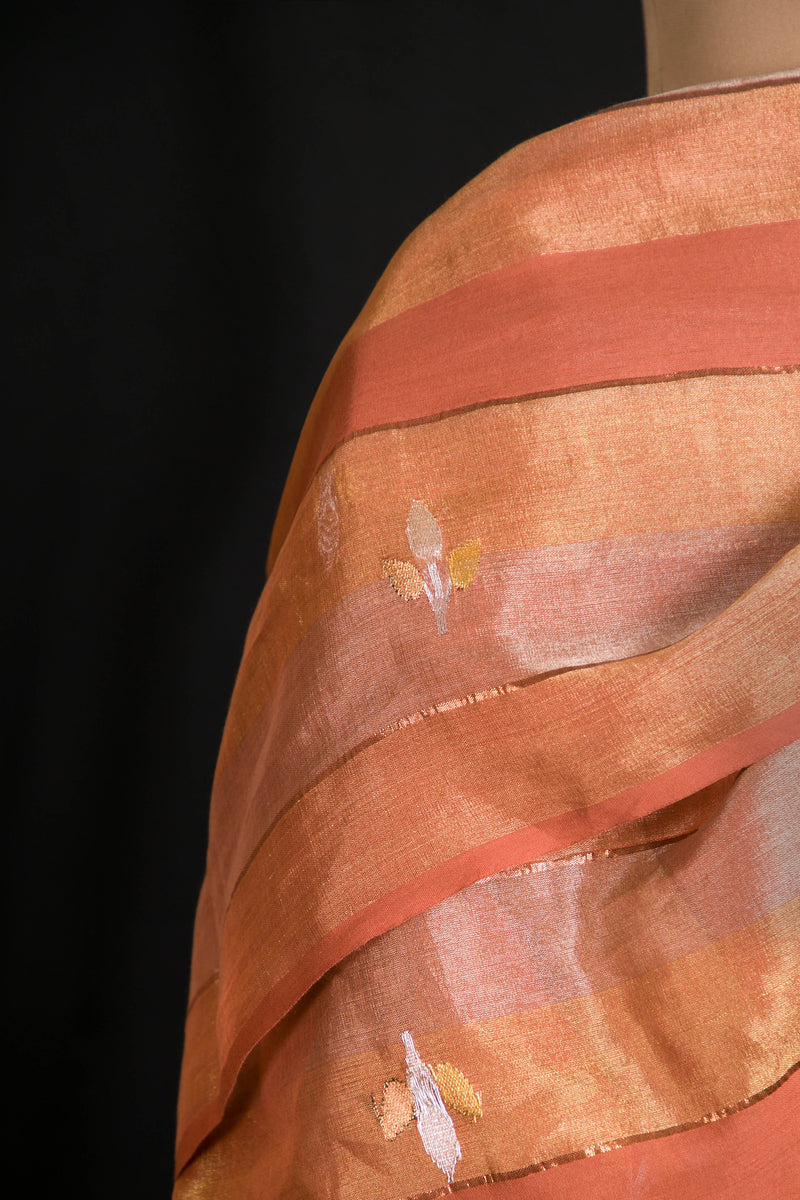 Silk Jamdani saree 