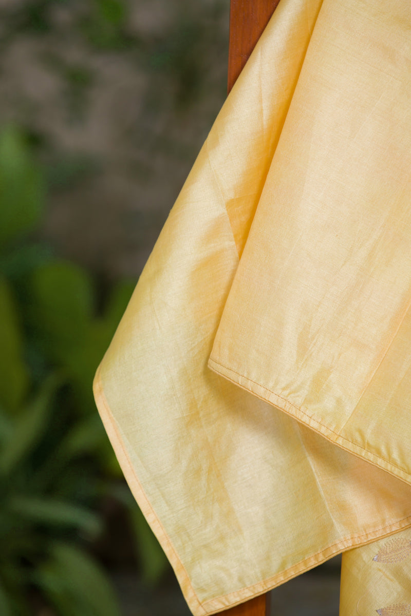 Summer Garden  - Tussar Silk Saree