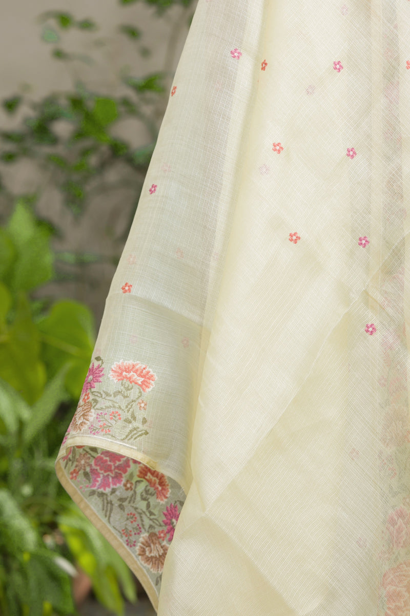 Sweet Summer  - Kota Silk Saree