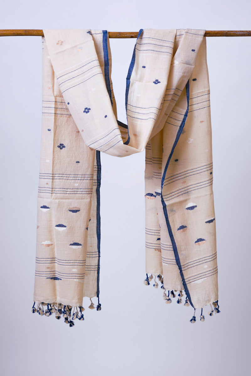 Lovegood  - Tea Dyed Jamdani Stole